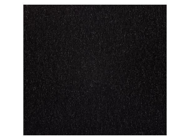 KAGU Rewind Gulvteppe, 50m Rull Jet Black, 2m bredde