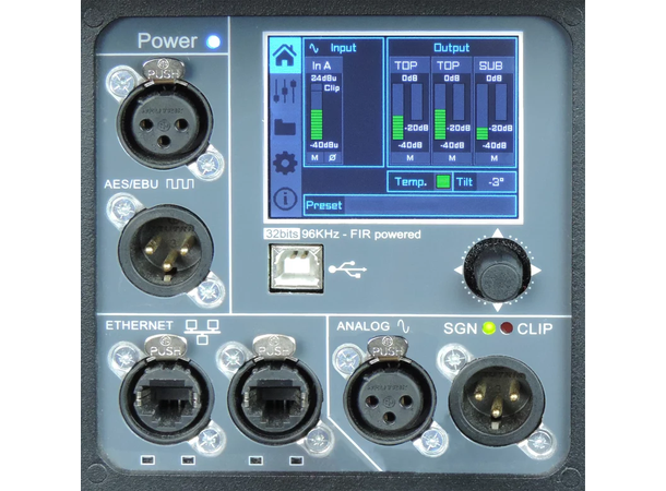 LYNX CPS-210/64 3-Veis Høyttaler 2 x 10", 1 x 3", 1 x 2", 3000W, 60 x 40°
