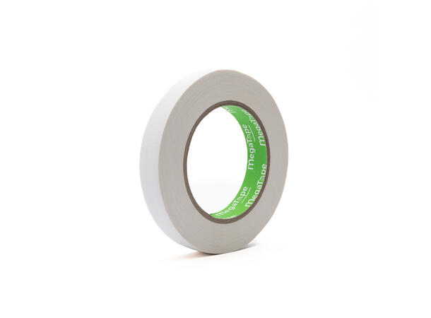 MEGATAPE UT120 Skrivegaffa, Hvit 25mm x 25m