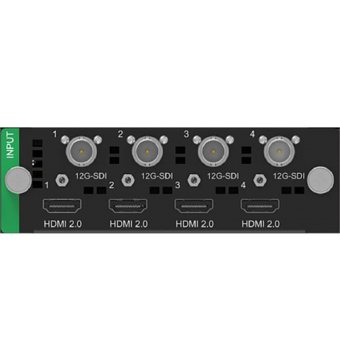 NOVASTAR NOVACX80IC2 Input card 4 x HDMI 2.0, 4 x 12G-SDI