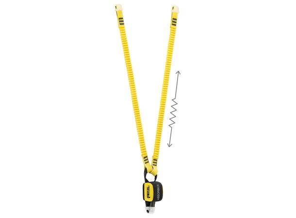 PETZL ABSORBICA-Y 150 Fangline EUR,dobbel, m/falldemper 150cm, u krok