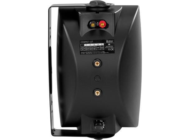 PROAUDIO COMPACT55T Passiv høyttaler Sort. 20W/8ohm . 40-20-10W/100V