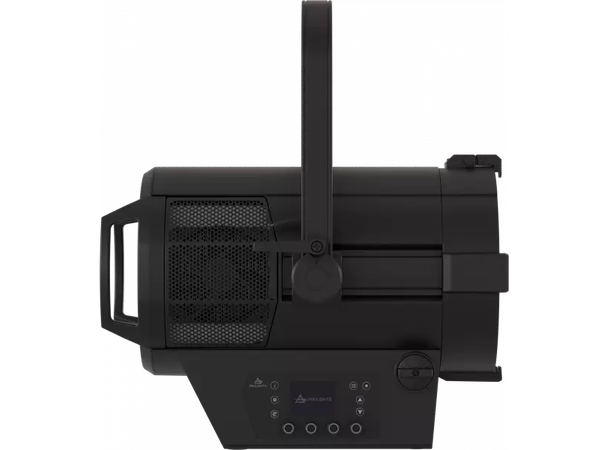 PROLIGHTS ECLFRCTPLBK Fresnel 600W 6 Colors, 10 - 77° Zoom, Sort