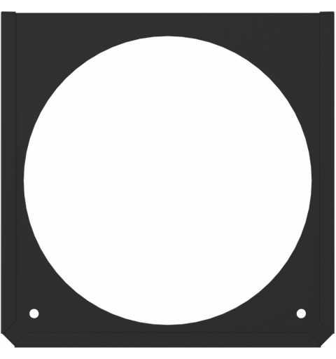 PROLIGHTS ECLFRCTPMFFBK Filterframe Til ECLFRCTPMBK