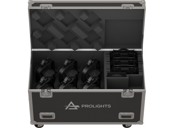 PROLIGHTS FCLAJP7ZIP Flightcase Til 6 x ASTRAPAR7ZIP/JETPAR7ZIP