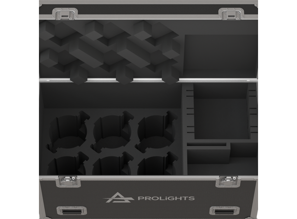 PROLIGHTS FCLAJP7ZIP Flightcase Til 6 x ASTRAPAR7ZIP/JETPAR7ZIP