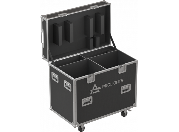 PROLIGHTS FCLECLFRCTPL Flightcase Til 2 x  ECLFRCTPLBK