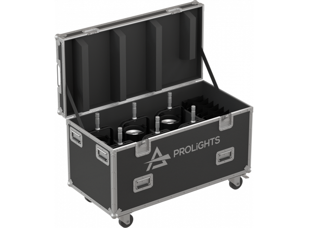 PROLIGHTS FCLECLFRCTPS Flightcase Til 6 x  ECLFRCTPSBK
