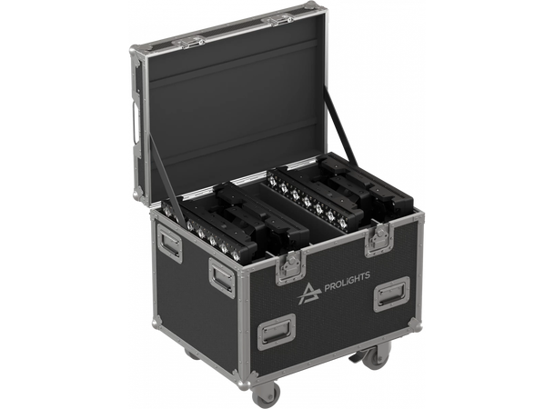 PROLIGHTS Flightcase HALUPIXDUO 4 x HALUPIXDUO