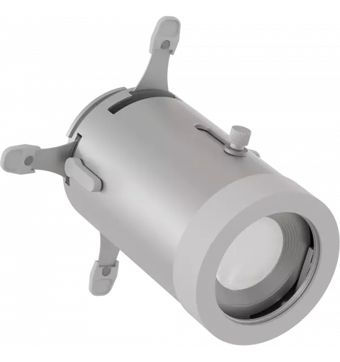 PROLIGHTS HD Profil-linse til EclDisplay 50°, 4 x Framing shutters, Hvit