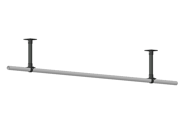 RST Brakett, monteringsplate rør 75 x 110mm, 48mm rør 