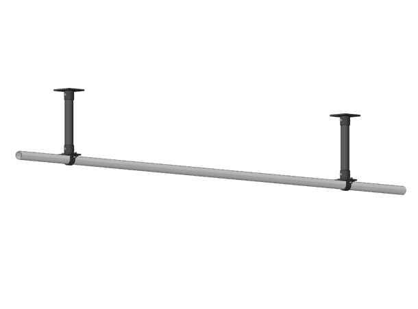 RST Brakett, monteringsplate rør 75 x 110mm, 48mm rør