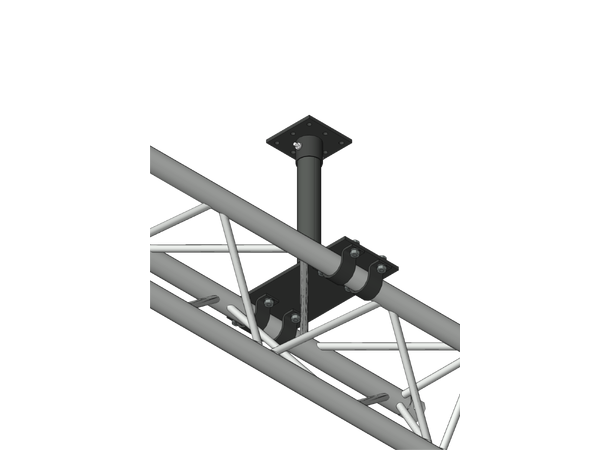 RST Brakett, monteringsplate truss 375 x 150mm, C/C-240mm truss
