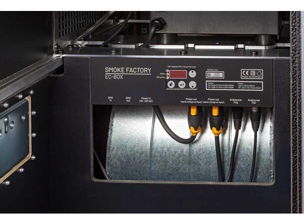 SMOKE FACTORY Fan Fogger EC 2.6 2600W, 450W Wind, DMX
