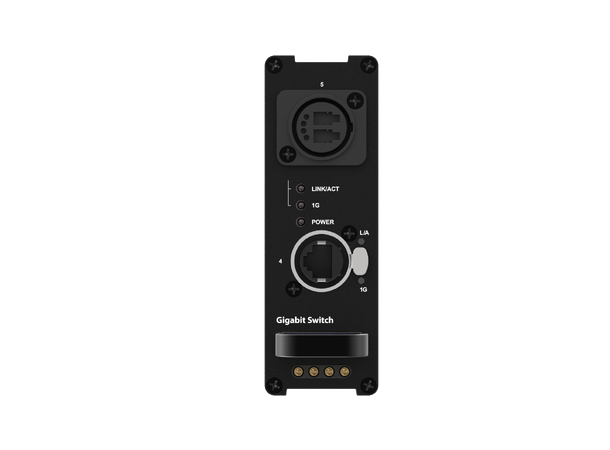THEATRIXX Nettverksswitch- modul 1Gbps 4x Ethercon, 1xMM, OpticalConQUAD, XVVRF