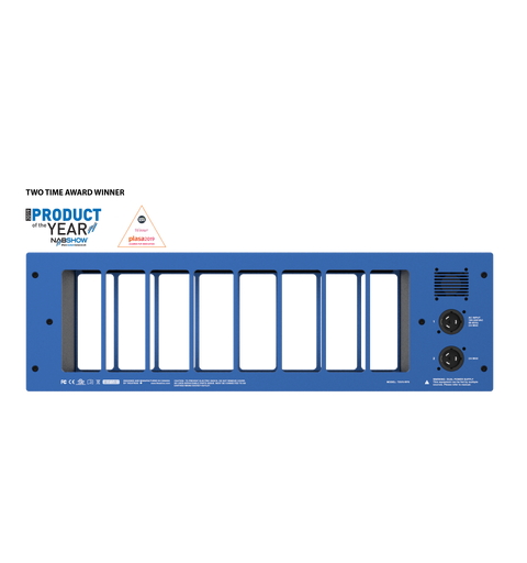 THEATRIXX Ramme for XVVRM moduler 3U, for opptil 8 enheter, redundant PSU