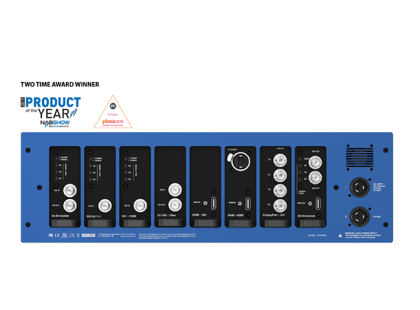 THEATRIXX Ramme for XVVRM moduler 3U, for opptil 8 enheter, redundant PSU