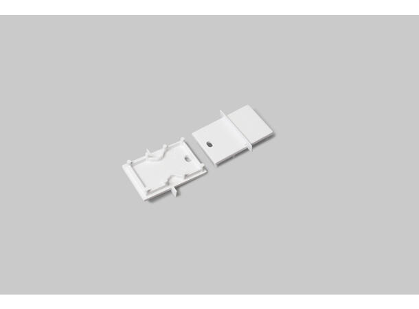 TOPMET E7 End cap Linea20 20stk, Opal