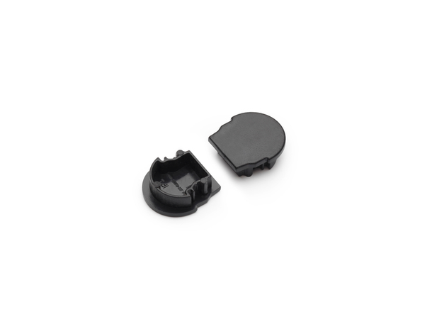 TOPMET End cap UNI12 BCD/U 20stk, Sort