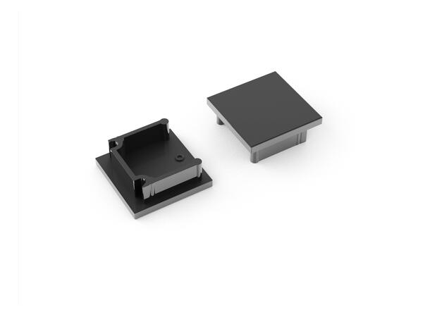 TOPMET Endcap Smart16 Sort, 20 stk