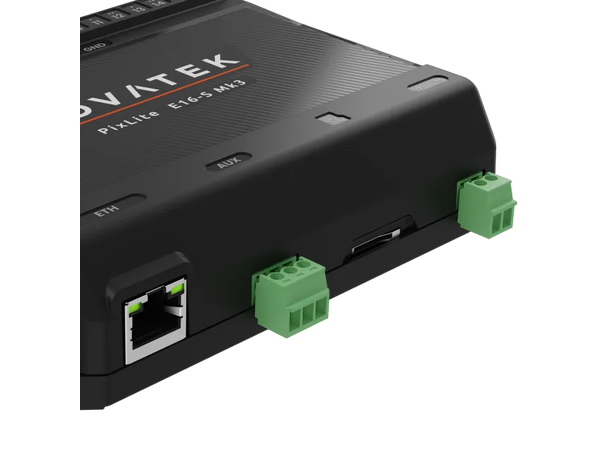 ADVATEK PixLite® E16-S Mk3 Pixel Control 16 x Out, 96 Univers, ArtNet/sACN