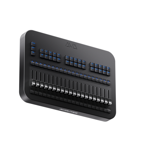 AVOLITES T3-Wing, USB 20 fadere, 30 Executorknapper, USB