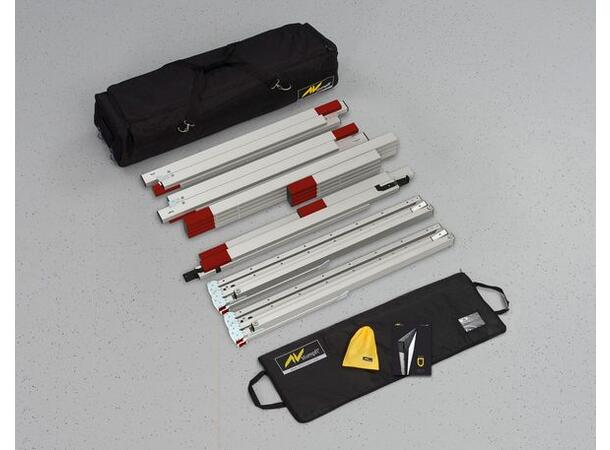 AV STUMPFL Vario64, 16:10 149“, 330 x 210cm, Bakprojeksjon, Sort