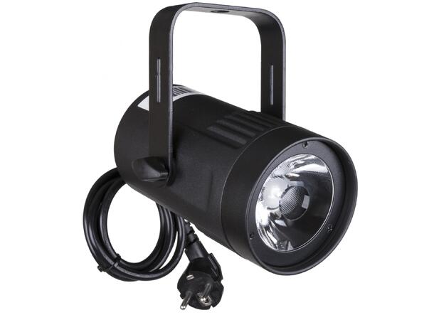 BRITEQ COB spot, 15W 4500K, 4° Sort, 10° & 45° filter inkl. Dimmer.