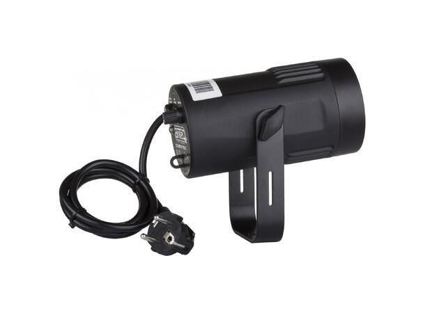 BRITEQ COB spot, 15W 4500K, 4° Sort, 10° & 45° filter inkl. Dimmer.