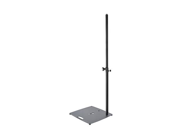 K&M 24654 Høyttalerstativ WLL 30kg, H 1420 - 240mm, Ø35mm, Sort