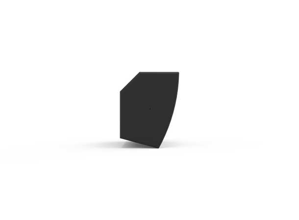 PAN ACOUSTICS P 8-CX Coaxial høyttaler 1 x 8"+ 1.75", Terminal, Par, Sort