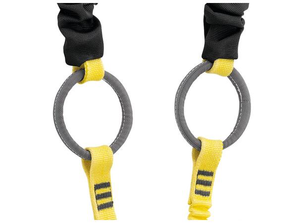 PETZL ABSORBICA-Y TIE-BACK Fangline Int. vers, dobbel, m/falldemper, 153cm
