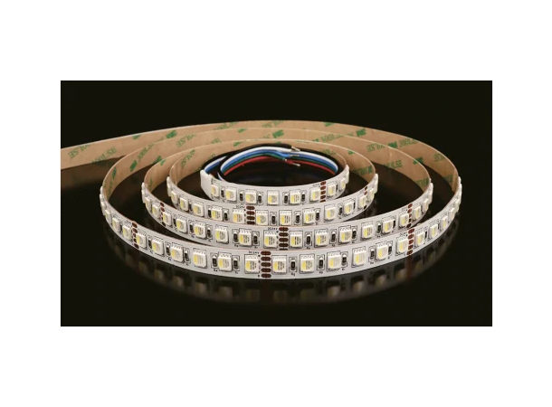 PROTECH  24V RGBW LED Strip, 30.6W/m 5m, 96 LED/m, 12mm, 6000K