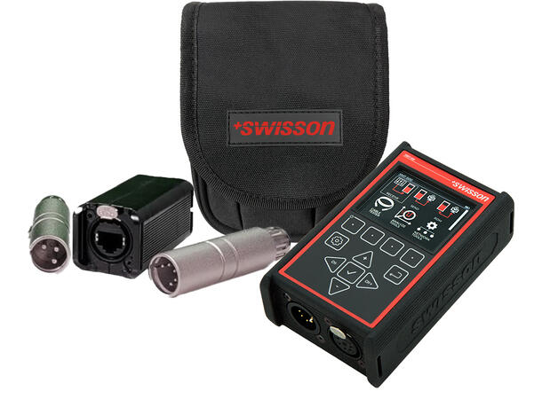 SWISSON XMT-500 DMX Testverktøy DMX, RDM & Ethernet