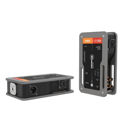 THEATRIXX Konverter Fiber til 12G-SDI SM, OpticalCon Quad inn, 12G-SDI ut