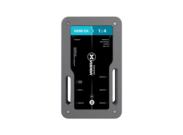 THEATRIXX Splitter HDMI 1:4 1x HDMI inn, 4x HDMI ut, HDMI 2.0