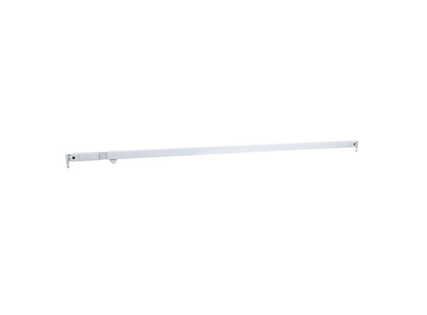 WENTEX 89347 Telescopic drape support 180(l)-->300(l)cm, White (powder coated)