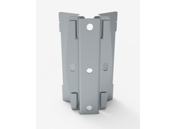 ADMIRAL Woodpecker Tree/Pole Bracket ELL 20kg, 200x114x67 mm (LxWxD), Sølv