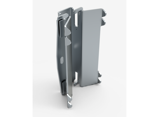 ADMIRAL Woodpecker Tree/Pole Bracket ELL 20kg, 200x114x67 mm (LxWxD), Sølv