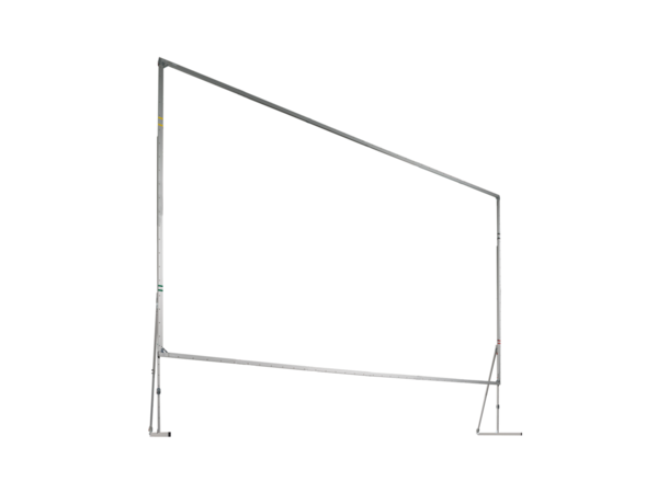 AV STUMPFL VarioClip, 4:3 150“, 325 x 249cm, Frontprojeksjon, Sort
