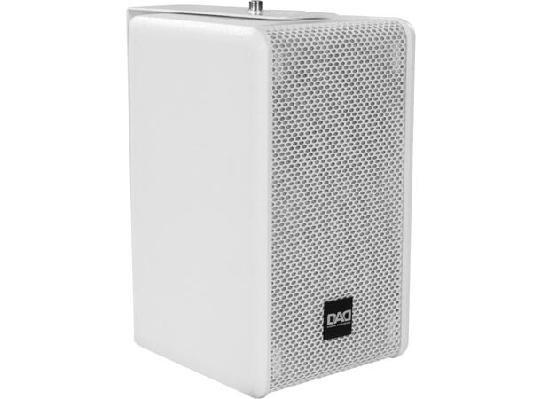 DAD ARK105MP 2-veis høyttaler, 5"+1" Hvit. 120W/16ohm. Maks SPL 114dB