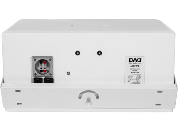 DAD ARK208SP passiv sub 300W 2x8" Hvit. Maks SPL 122dB