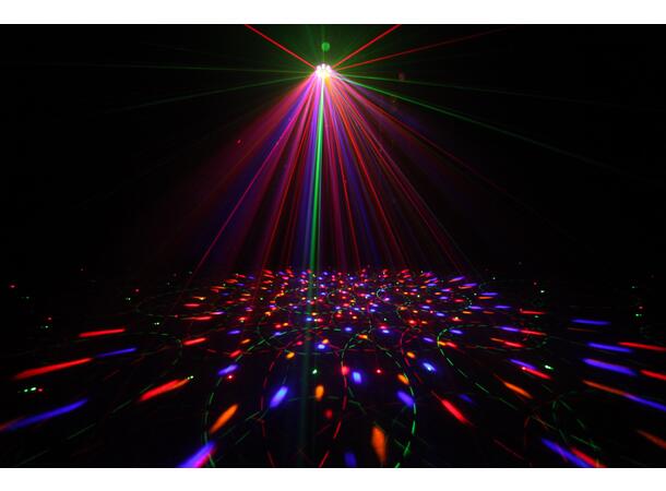 JB SYSTEMS INVADER Lyseffekt 23W led eff. + 200mW red+green laser
