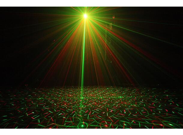 JB SYSTEMS INVADER Lyseffekt 23W led eff. + 200mW red+green laser