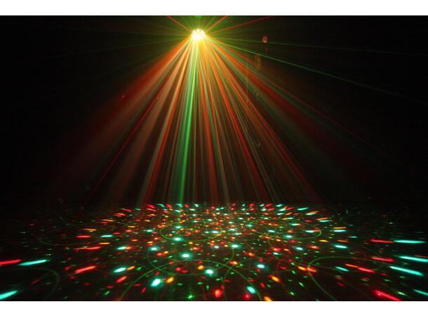 JB SYSTEMS INVADER Lyseffekt 23W led eff. + 200mW red+green laser