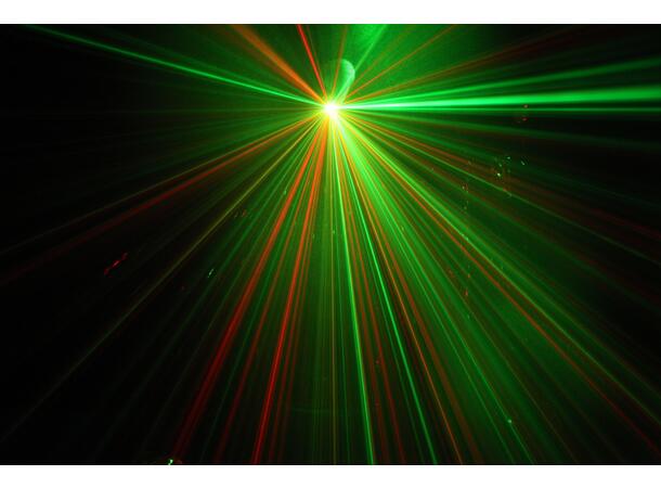 JB SYSTEMS INVADER Lyseffekt 23W led eff. + 200mW red+green laser