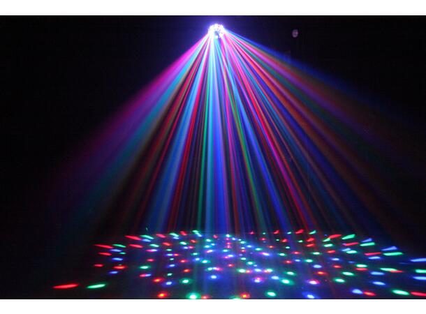 JB SYSTEMS INVADER Lyseffekt 23W led eff. + 200mW red+green laser