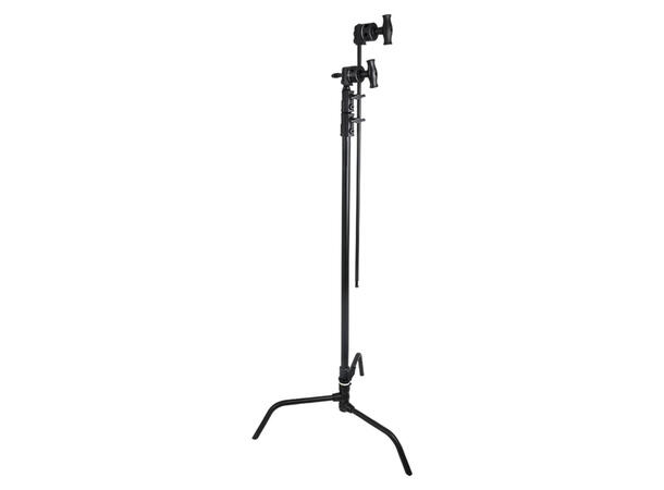 KUPO CT-40MKB turtle base stativ m/bom Sort. Maks last 10Kg., B-Vare