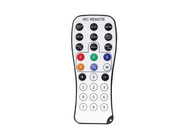 LEDJ IR Remote Passer div. LEDJ, Equinox produkter