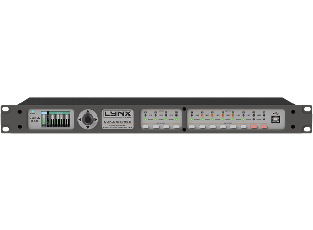 LYNX Luka Digital prossessor 4 Analog ut 56bit, 120dB, RMS/Peak